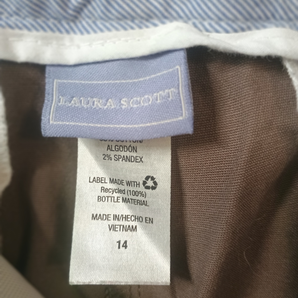 Laura Scott Ladies Pants Size 12 - Picture 2 of 5